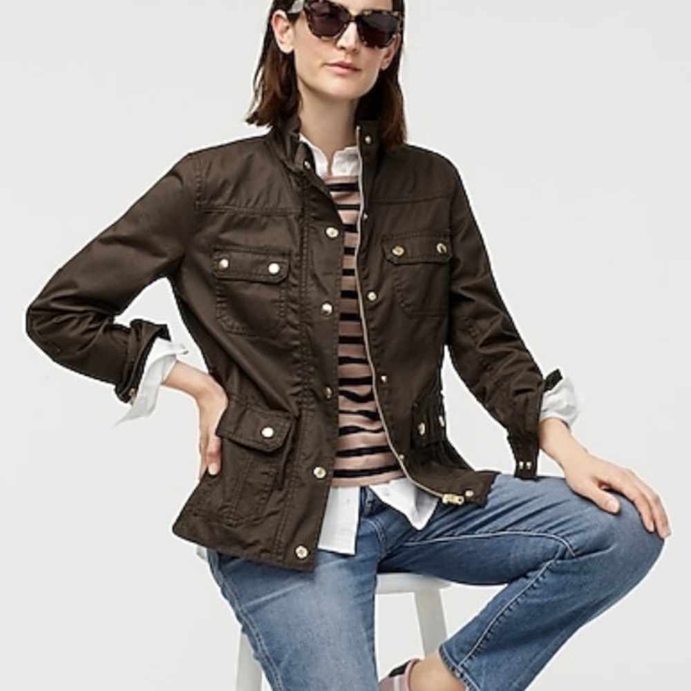 J.Crew Field Jacket, size small petite